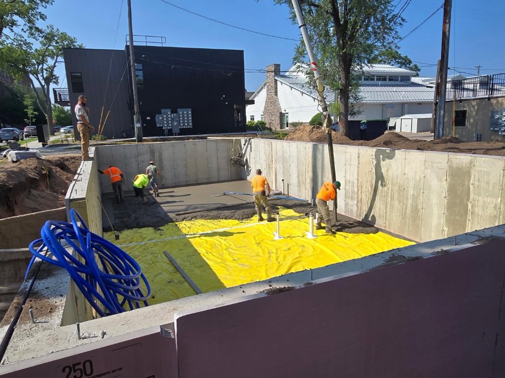 Reedy Concrete crew on a family-owned jobsite
